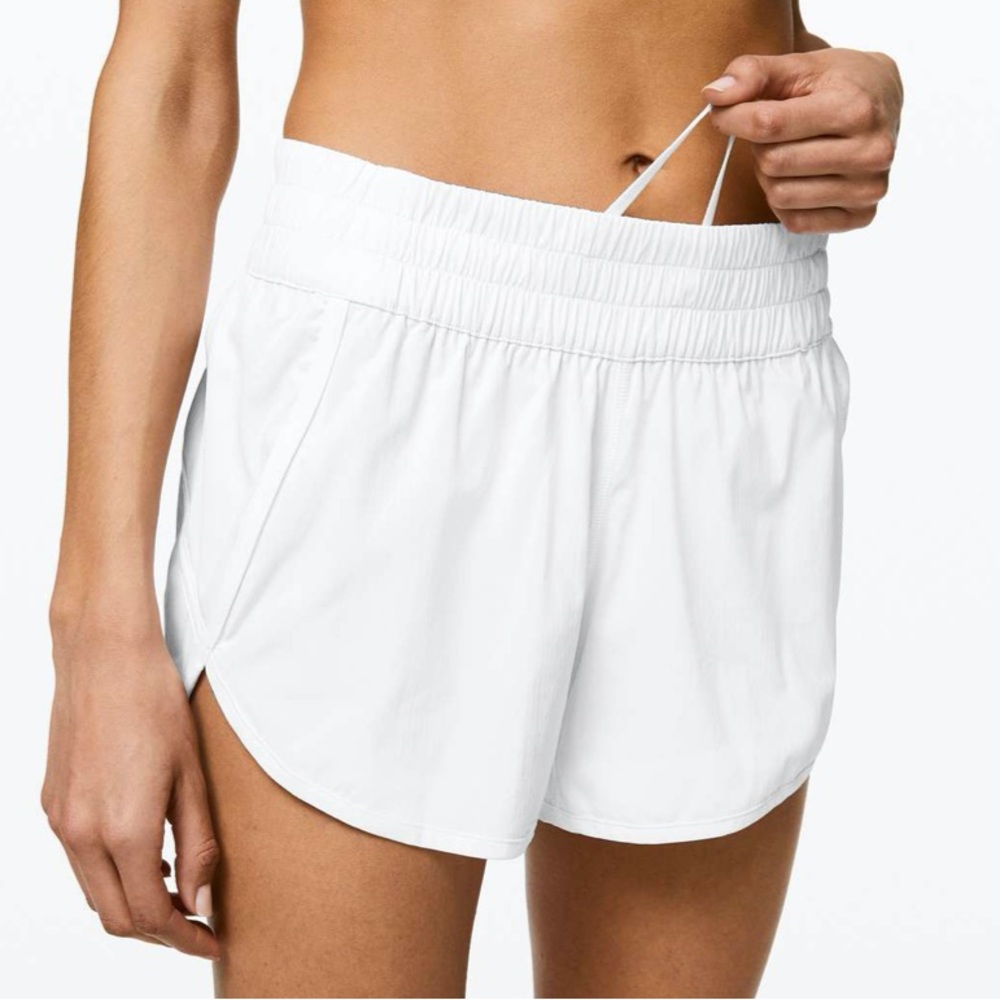lululemon athletica White Athletic Shorts